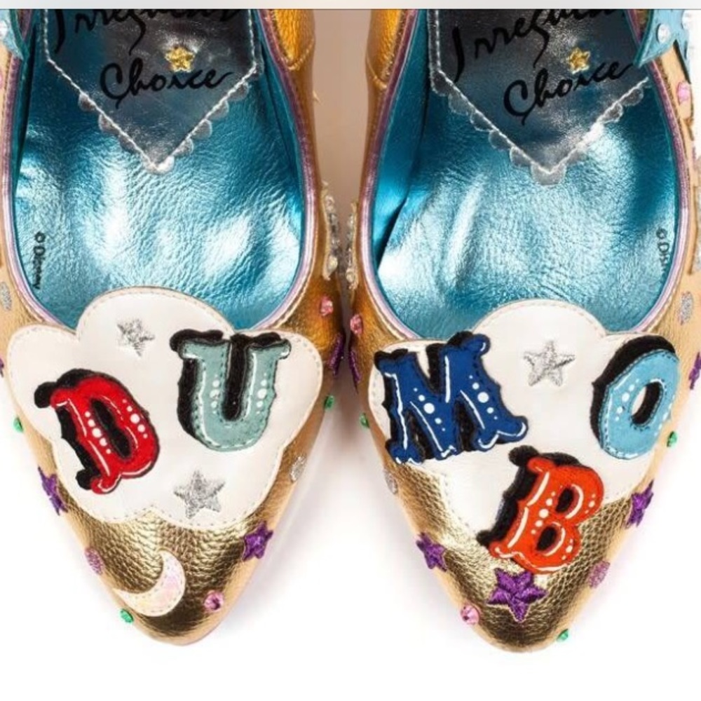 NIB ๐โค๏ธ irregular Choice Dumbo Heels - Picture 4 of 4
